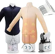 Professional Garment Steamer,1200w Smart Clothes Steamer, Inflatable Shirt Ironing Machine Steam Dry Key Automatically,0-180 Minutes Timer,with 10 Clothes Racks,Perfect for Clothes & Fabric