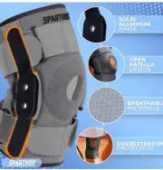 Sparthos Hinged Knee Support Brace Plus Size XXL