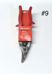 Vintage Rigid Tin Snips Left Cut Red 787 NOS