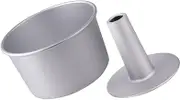 FUNOMOCYA 1 Set Hollow Cake Mold High Multi Function Baking Pan Non Stick Baking Mold for Even Heat Distribution Parties