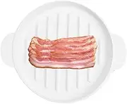 Microwave Bacon Rack Silicone Bacon Trays Meat Heating Rack Plate Bacon Grill Crisper Tray Kitchen Utensils Microwave Oven Baking Cooking Dish