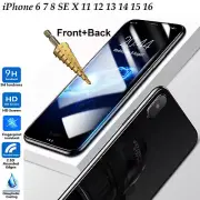 Tempered Glass Soft Screen Protector For Apple iPhone 6 7 8 X 11 12 13 14 15 16