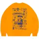 【PARAGRAPH】S10 NO.02 GOOD VIBE CREWNECK 大學T (YELLOW 橘黃) 化學原宿