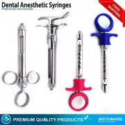 Dental Lab Self Aspirating Anesthetic Cartridge Anesthesia Syringes 2.2ml -1.8ml