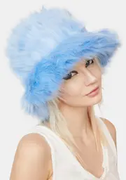 [Elsie & Fred] Super Fluffy Faux Fur Hat
