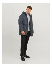 [Jack & Jones] Hybrid Puffer Jacket in Dark Navy