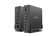 Simplecom 15-in-1 USB-C 4K Triple Display MST Docking Station with Dual HDMI DP Ports (CHT815)
