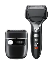 5 Blade Wet & Dry Electric Shaver & Travel Shaver Combo