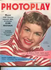 MAG: Photoplay-Debbie Reynolds-Marlon Brando-Stewart Granger-Dana Wynter-Feb-...