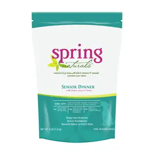 Spring Naturals 曙光老犬專用餐 4LB