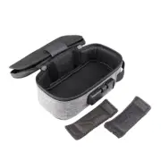 Lock Fireproof Waterproof Document Bag File Safe Portable Travel Storage Pouch