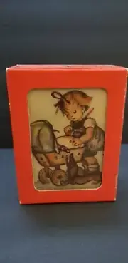 VINTAGE ORGINAL DEICHERT BALLERINA TRINKET MUSICAL BOX WESTERN GERMANY BRAHMS