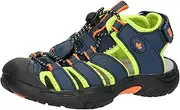 [Lico] Boys' Nimbo Sling Back Sandals, Blue Blue Lemon