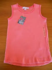 Girls 6-12 mths Pumpkin Patch Basic Stretch Rib Tank top Size 0 BNWT