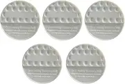 Golf Swing | Arm Posture Correction - Golf Swing Flat Shape Balls Set of 5 for Alignment and Practice Putting Green Driving Range Game Improvement