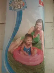 Bestway Splash and Play Child Paddle Paddling Pool 61cm x 15cm Pink Colour