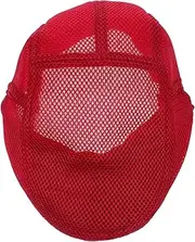 [LIFKOME] Polyester Fabric Chef Hat Reusable Washable Breathable for Men Women in Kitchen Restaurant Dark Red