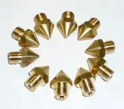 10pcs Creality CR-10S PRO 0.4mm Brass Extruder Nozzle 3D Printer USA SHIPPER