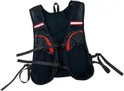 [Frediuo] Fishing Vest Lightweight Mesh Breathable Quick Dry with Multiple Pockets Running Vest Hiking Jacket for Climbing Water Sports