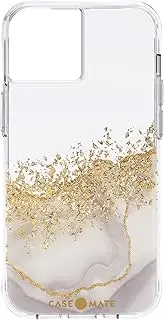 Case-Mate iPhone 13 Case - Karat Marble [10ft Drop Protection] [Wireless Charging Compatible] Luxury Cover with Cute Bling Sparkle for iPhone 13 6.1" - Anti-Scratch, Shock Absorbing Material, Slim Fit
