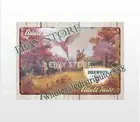 Drewry's Beer pheasant hunting metal tin sign room decor lodge cafes