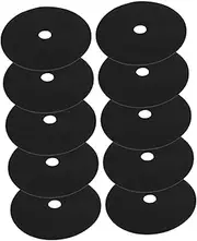 Ｂｅｓｇａ 10x Tree Mulch Ring Protector Mat Tree Ring,Landscape Decor,Weed Barrier Mat Weed Preventer for Outdoor Trees Indoor Plants