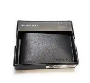 Michael Kors Smooth Leather Wallet Trifold Wallet/ Passcase, Brown