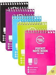 Spirax Kode 955 77X112 Pocket Notebook 96Pg Pk5