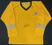 William Shatner Star Trek Captain Kirk Signed Uniform Shirt PSA IN THE PRESENCE!