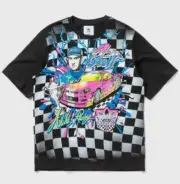 Adidas Jeremy Scott Shirt JS Rally NASCAR Style Print Size Small NWT
