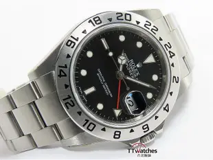 台北腕錶 Rolex 勞力士 Explorer II 16570 亂碼 防偽內圈 原廠膠膜 全新品 118476