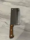 Kitchen Knife Chef Cleaver Cutting Chopping Stainless Steel Chopper AU