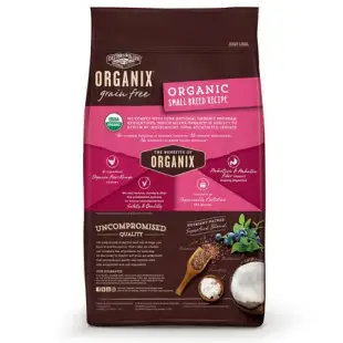 ORGANIX 歐奇斯95%有機無穀小型犬飼料 4LB