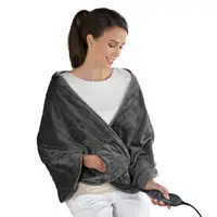 在飛比找樂天市場購物網優惠-美國Sunbeam夏繽-柔毛披蓋式電熱毯/熱敷墊 SHWL