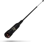 [HYS] Tri-Band VHF UHF 137-174/180-260/400-480MHz 100W 20inch 2.15dBi/5.2dBi PL-259 UHF Male Soft Telescopic Antenna for Yaesu Kenwood Motorola Taxi Bus Vehicle Amateur Ham Mobile Radio Transceiver