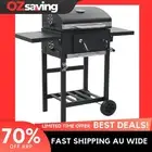 BBQ grill charcoal cooking outdoor black foldable tables 43x32cm 4280