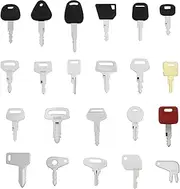 EMSea 22PCS Ignition Starter Key Set for H800 5P8500 14607 D250 S450 787 H806 F900 777 92274 T250 1051 HD620 HD62 K250 34B KX KX-2 53630 459A 52160 301