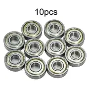 Smooth Running Carbon Steel 608 zz (ABEC7) Skateboard Bearings 10 Pieces