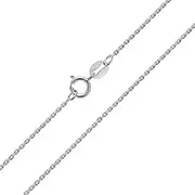 [Bling Jewelry] 1-1.5 MM Fine Thin, Yellow Gold Rose, Gold Plated .925 Sterling Silver Diamond-Cut Cuban Cable Link Chain Necklace for Women Teens -Nickel-Free 16-18 Inch Length