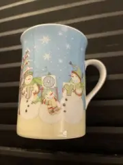 Christmas Mug Debbie Mumm Snowman Joy B14