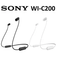 在飛比找PChome商店街優惠-=BONBONS=SONY WI-C200 頸掛式藍芽耳機 