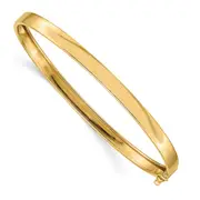 8 Inch 14K Flexible Bangle Bracelet