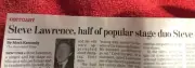 OBITUARY STEVE LAWRENCE 1935 - 2024 GO AWAY LITTLE GIRL EYDIE SINGER VEGAS ACT