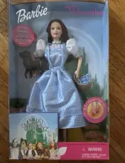 1999 Barbie Wizard Of Oz “DOROTHY & TOTO” Talking Doll Light Up Slippers!!!