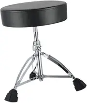 Oshhni Drum Throne Drum Stool Foldable High Density Sponge Portable for Kids Adults with Anti Slip Feet Drum Chair Height Adjustable