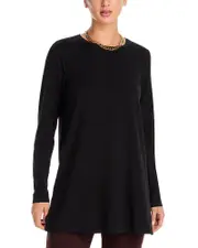 Eileen Fisher Crewneck Tunic Tee