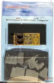ARS4698 1:48 Aires Bf 109G-6 (Late) Cockpit Set (EDU kit)