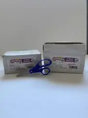 Colorations 5" Blunt Scissors W/ Plastic Grips Lot Of 2 Sets of 12 In Each Box