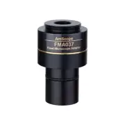 AmScope 0.37X Reduction Lens Adapter for C-mount Microscope Cameras