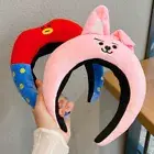 Animal Makeup Shower Headband for Spa Bath Wash Face Hair Band Towel Hairband